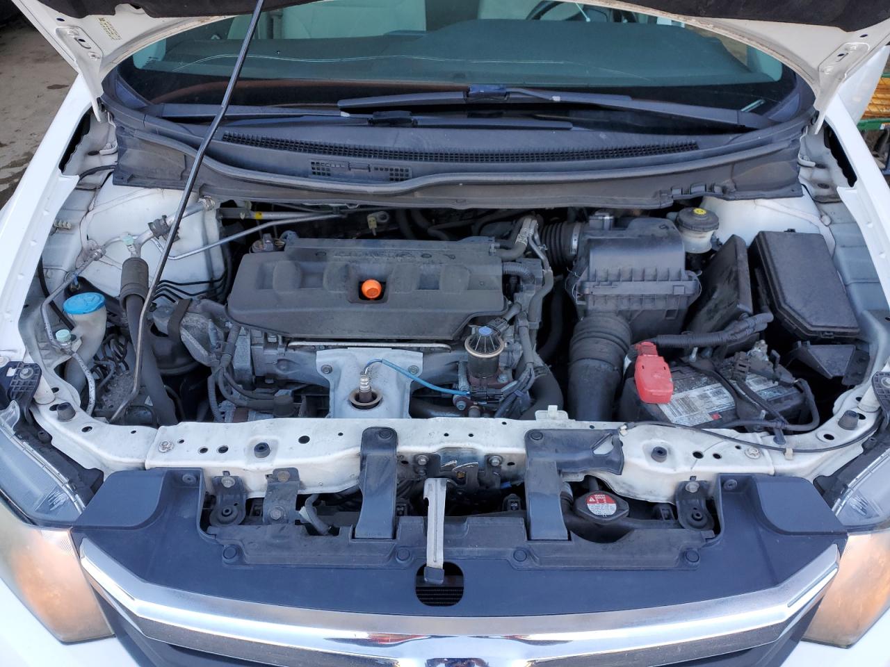 2012 Honda Civic VIN 19XFB2F58CE375102 Copart auction photo, front end damage thumbnail 11