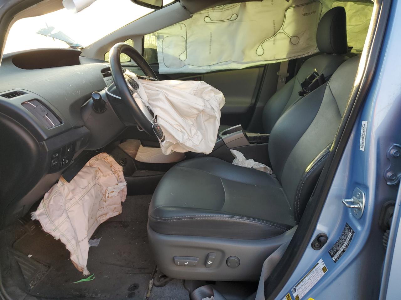 2014 Toyota Prius VIN JTDKN3DP1E3058739 Copart auction photo, front end damage thumbnail 7