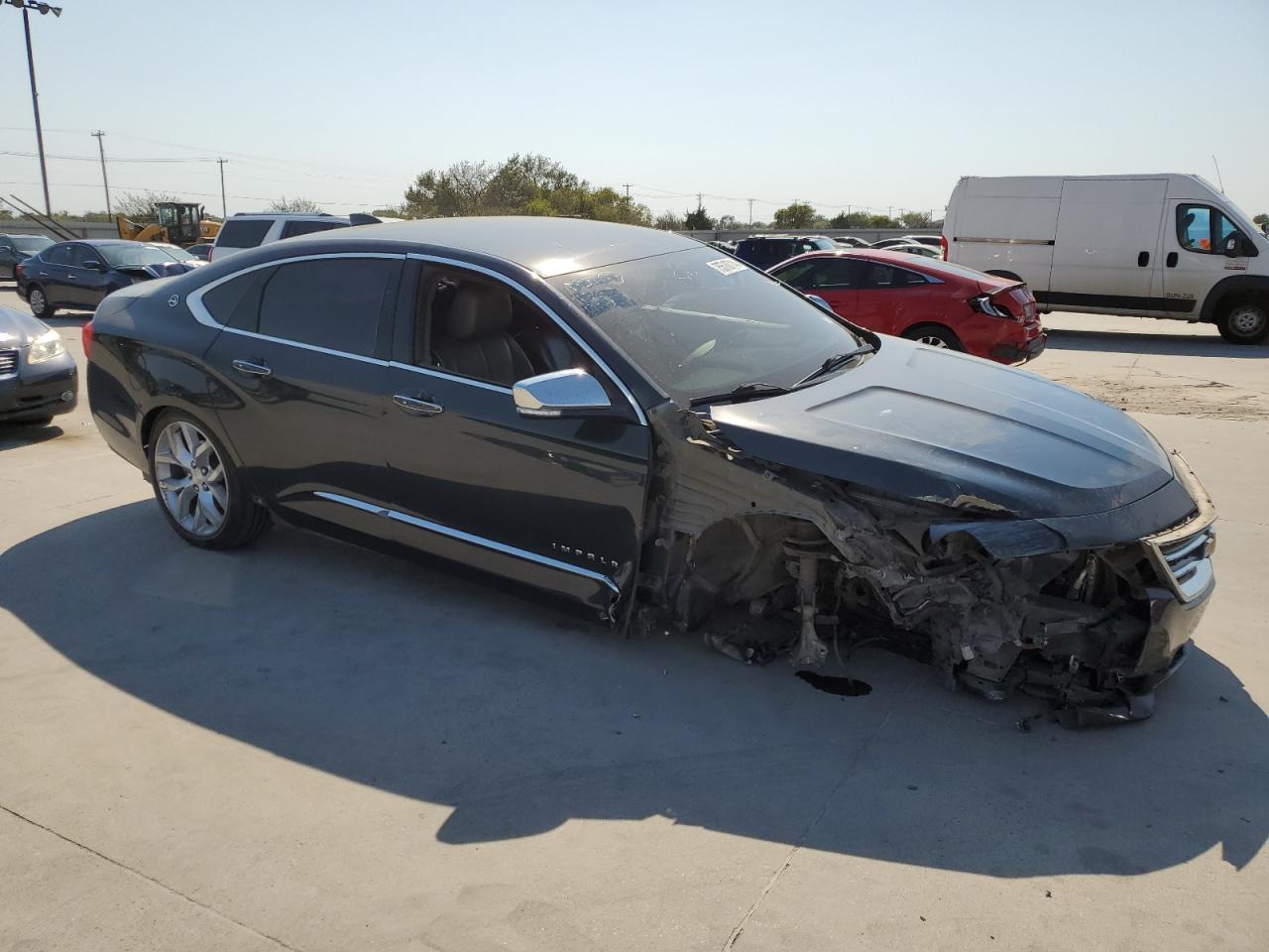 2018 Chevrolet Impala VIN 2G1125S31J9151304 Copart auction photo, front end damage thumbnail 4