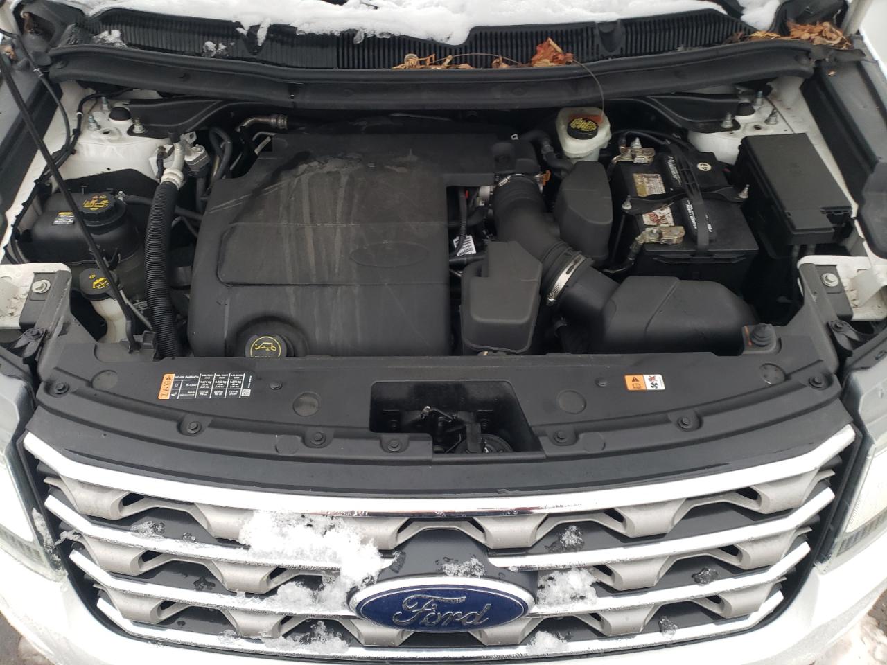 2016 Ford Explorer VIN 1FM5K8D80GGB91043 Copart auction photo, side damage thumbnail 12