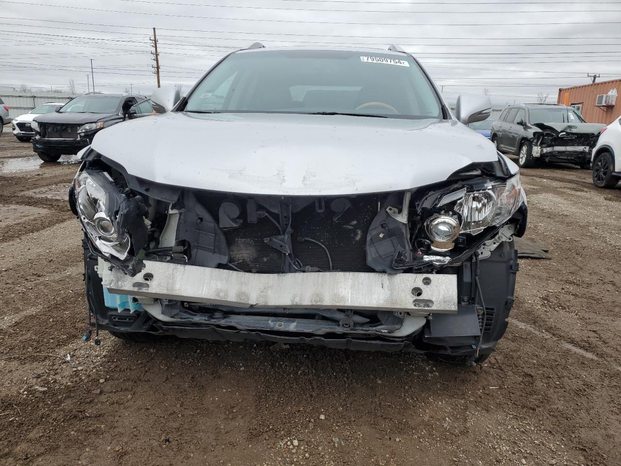 2010 Lexus RX VIN 2T2BK1BA4AC017451 Copart auction photo, front end damage thumbnail 5