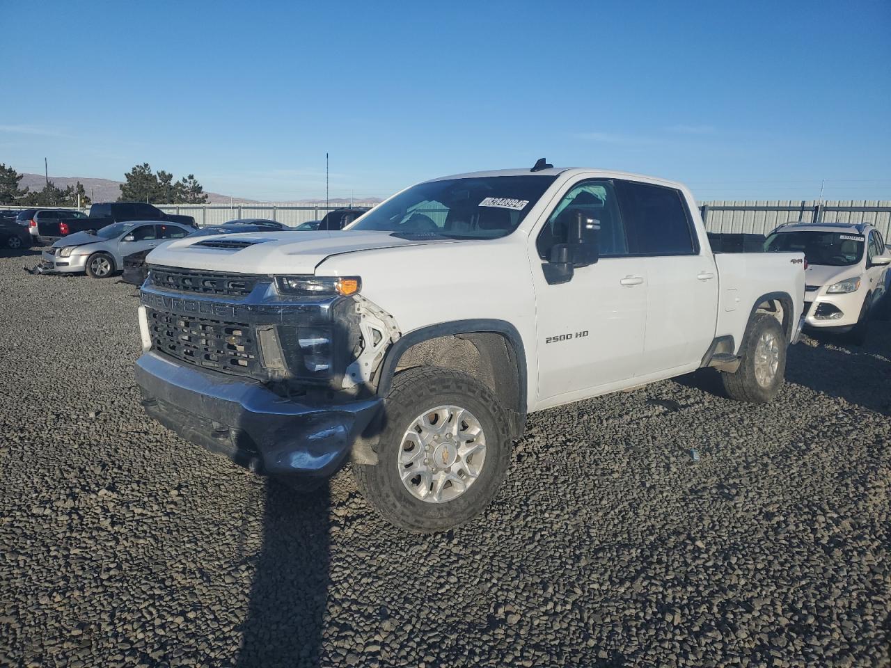 2021 Chevrolet Silverado VIN 1GC1YNEY8MF279015 Copart auction photo, side damage thumbnail 2