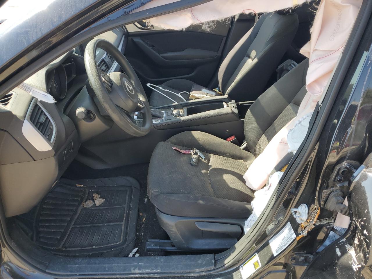 2017 Mazda 3 VIN 3MZBN1U70HM123097 Copart auction photo, all over damage thumbnail 7