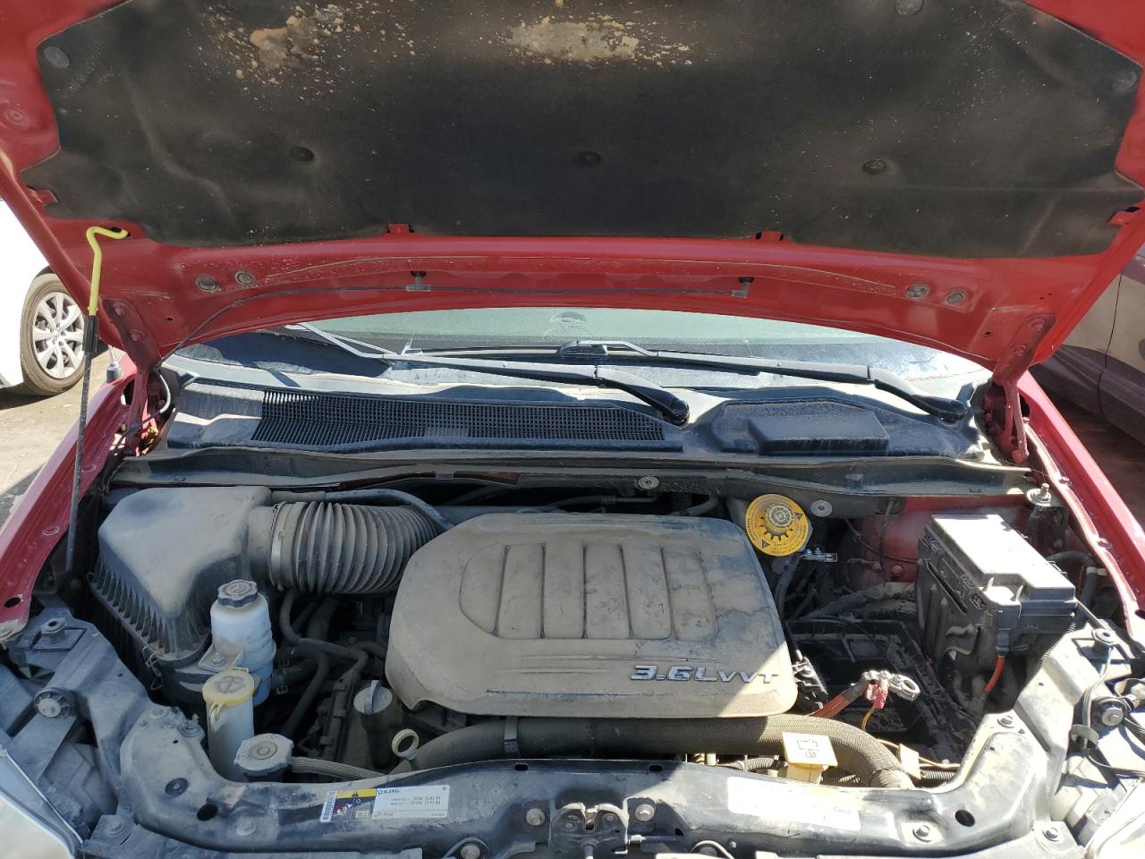 2014 Dodge Caravan VIN 2C4RDGCG2ER451523 Copart auction photo, mechanical / normal wear damage thumbnail 12