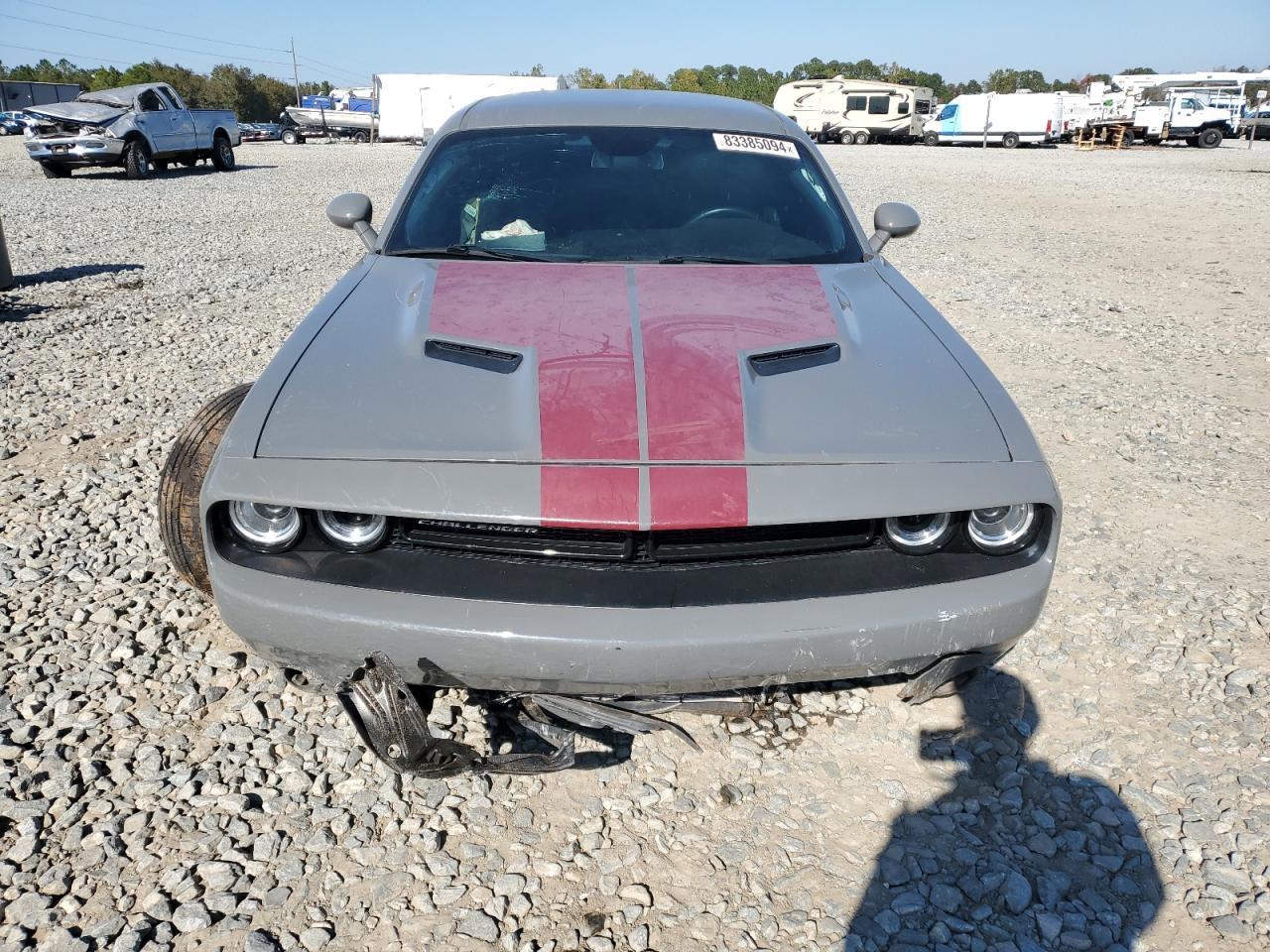 2018 Dodge Challenger VIN 2C3CDZAG7JH161643 Copart auction photo, front end / side damage thumbnail 5