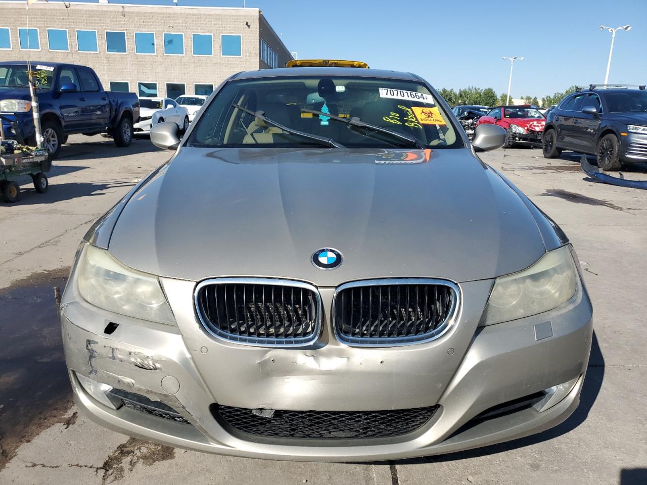 2009 BMW 3er VIN WBAPK73509A451622 Copart auction photo, rear end / front end damage thumbnail 5