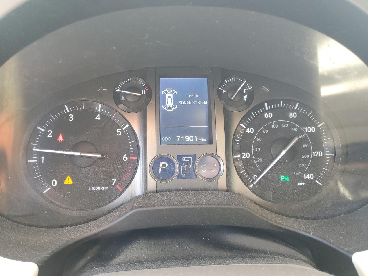 2019 Lexus GX VIN JTJBM7FX2K5236324 Copart auction photo, front end / side damage thumbnail 9