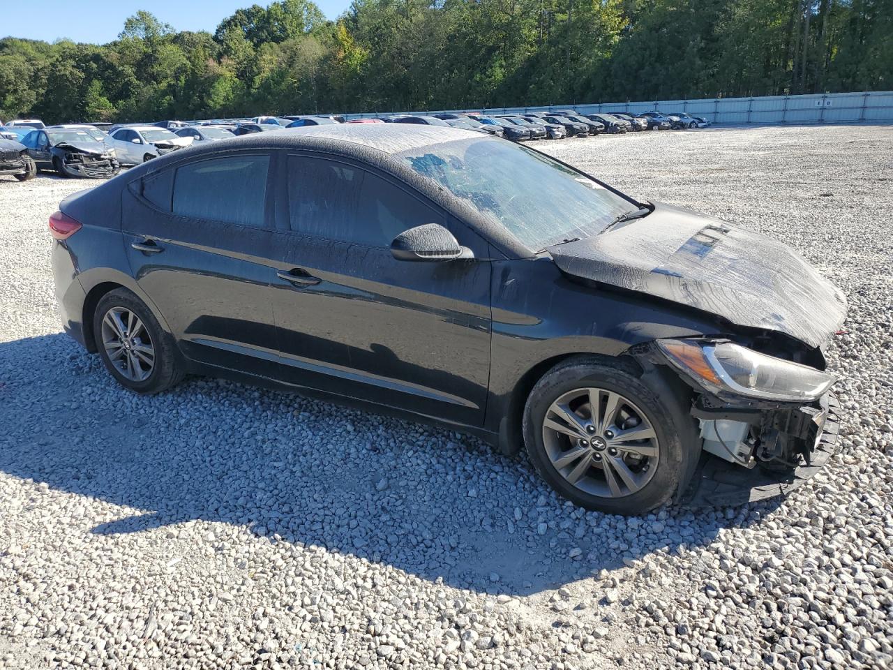 2018 Hyundai Elantra VIN 5NPD84LF2JH356861 Copart auction photo, front end damage thumbnail 4