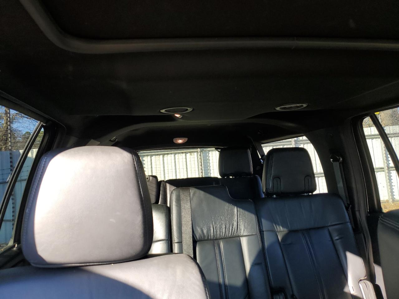 2015 Lincoln Navigator VIN 5LMJJ3JTXFEJ11462 Copart auction photo, front end / side damage thumbnail 10