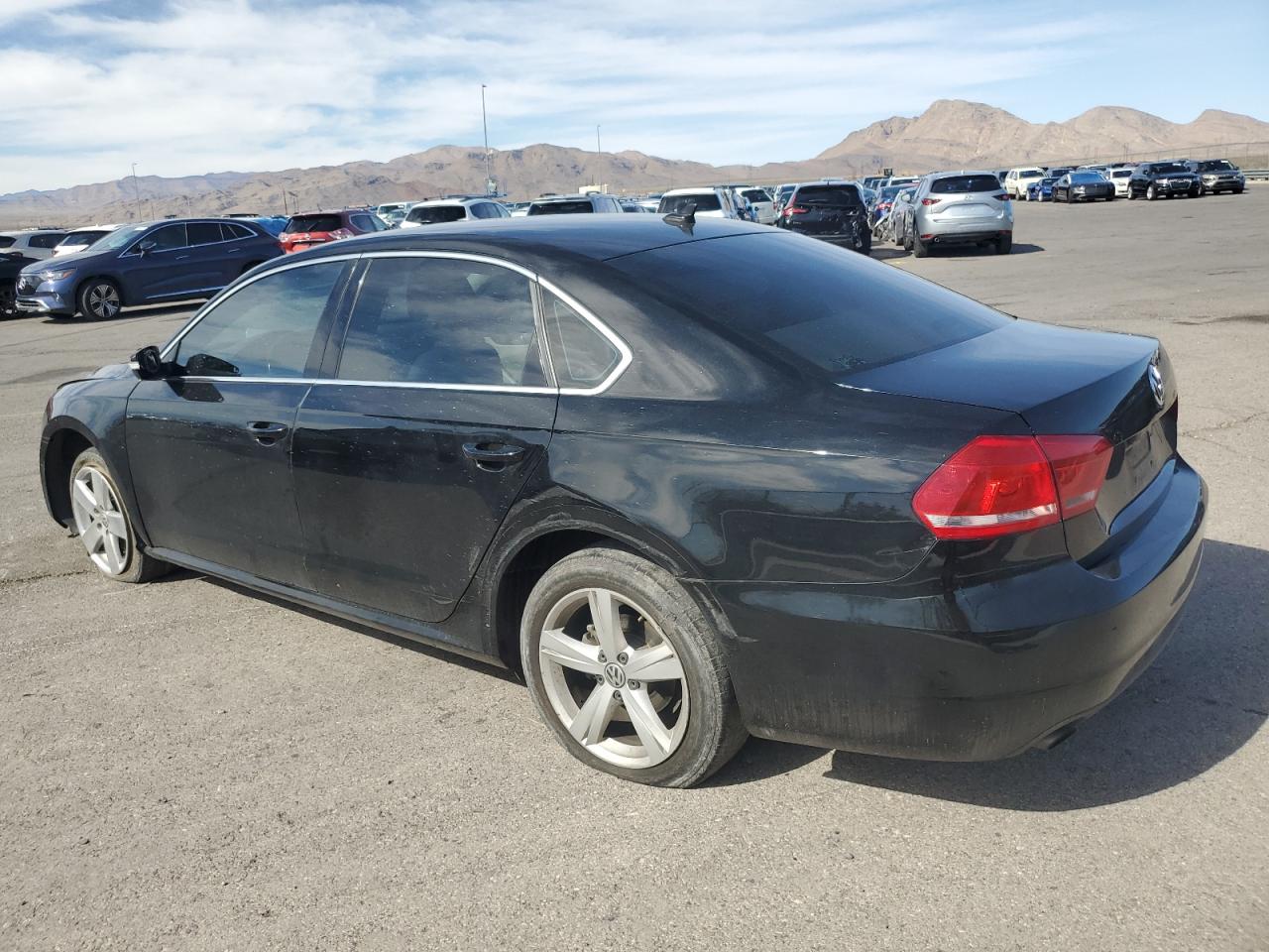 2015 Volkswagen Passat VIN 1VWAT7A3XFC083633 Copart auction photo, undercarriage damage thumbnail 2