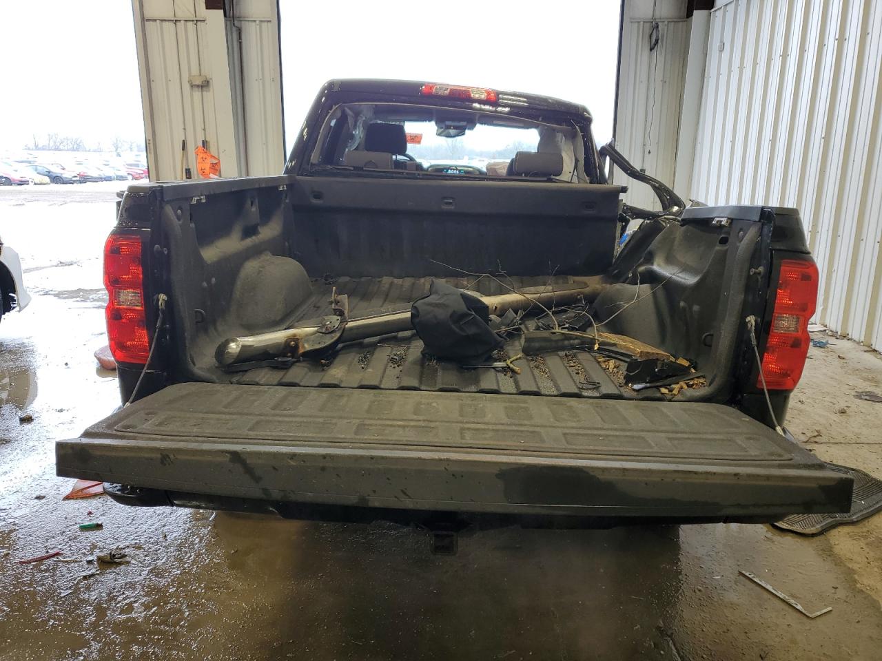 2016 Chevrolet Silverado VIN 3GCUKREC1GG135027 Copart auction photo, all over damage thumbnail 6