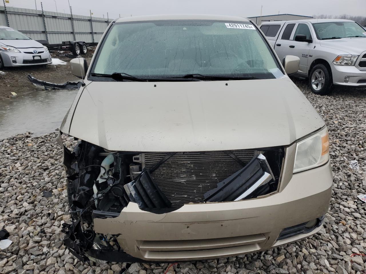 2008 Dodge Caravan VIN 2D8HN54P28R146251 Copart auction photo, front end damage thumbnail 5