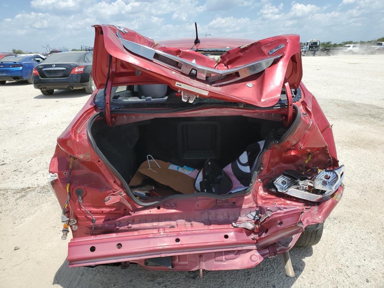 2020 Mitsubishi Mirage VIN ML32F4FJ2LHF09128 Copart auction photo, rear end / front end damage thumbnail 6