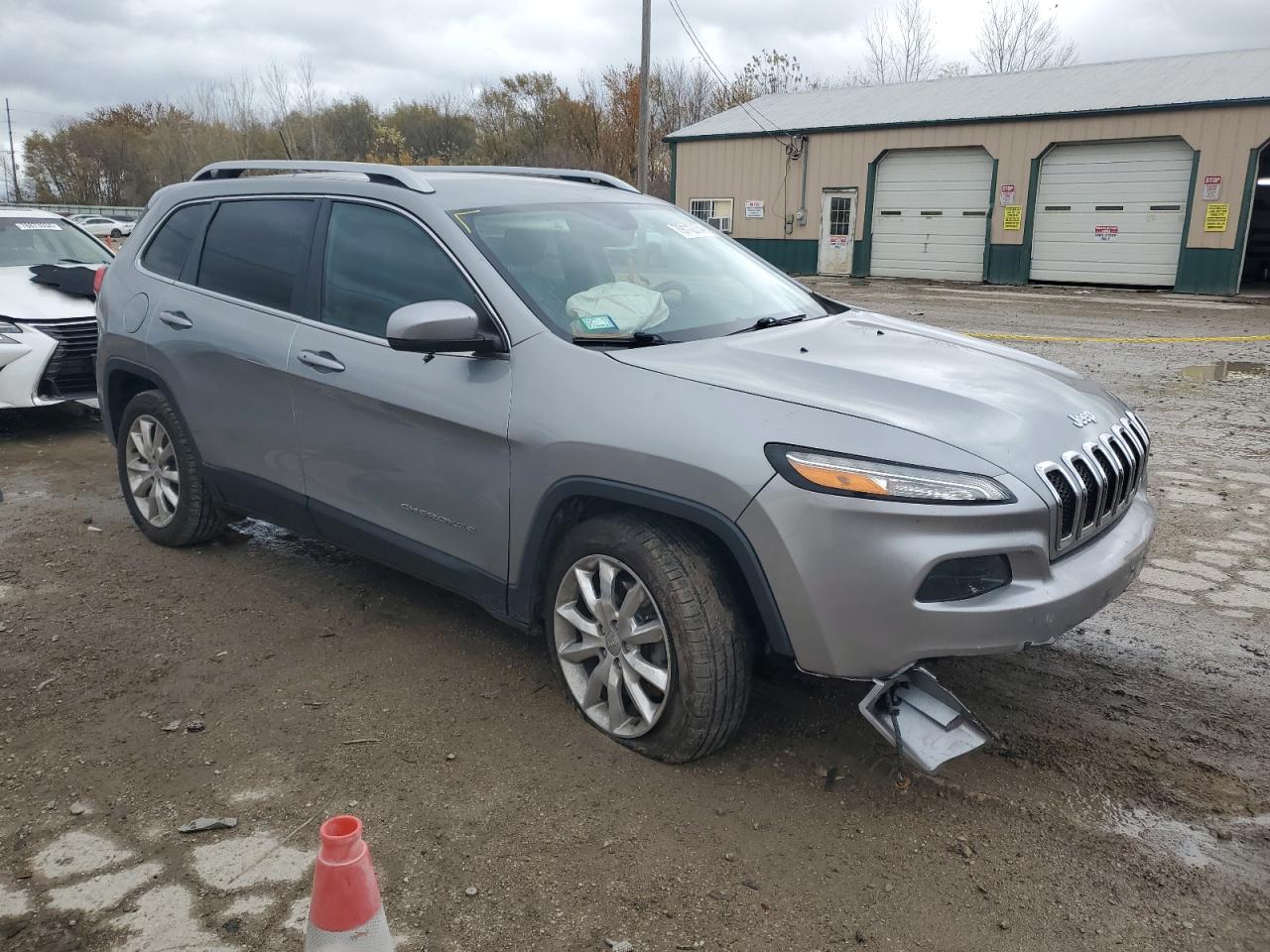 2015 Jeep Grand Cherokee VIN 1C4PJLDS6FW760660 Copart auction photo, front end damage thumbnail 4