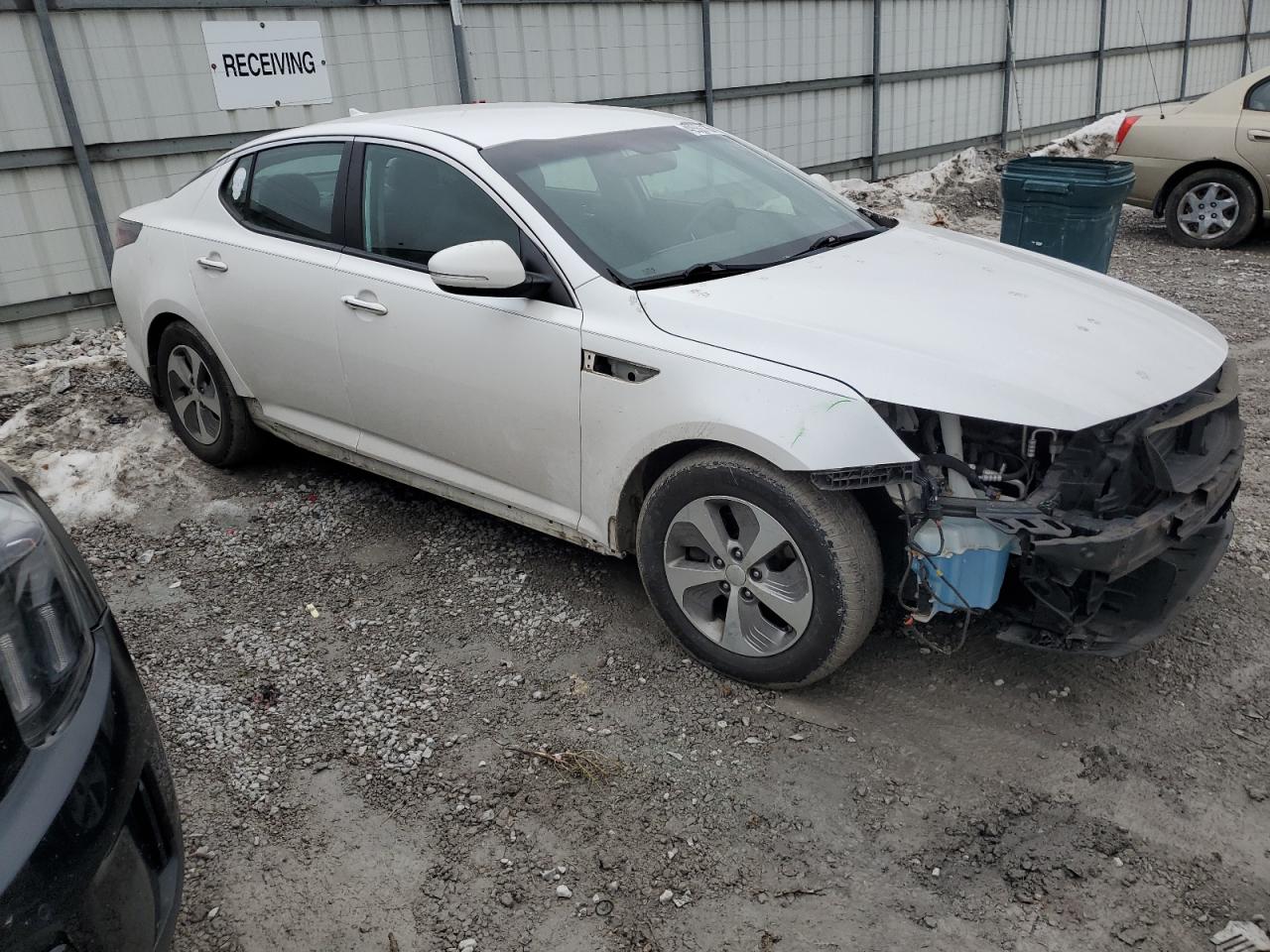 2014 KIA Optima VIN KNAGM4AD6E5068080 Copart auction photo, front end damage thumbnail 4