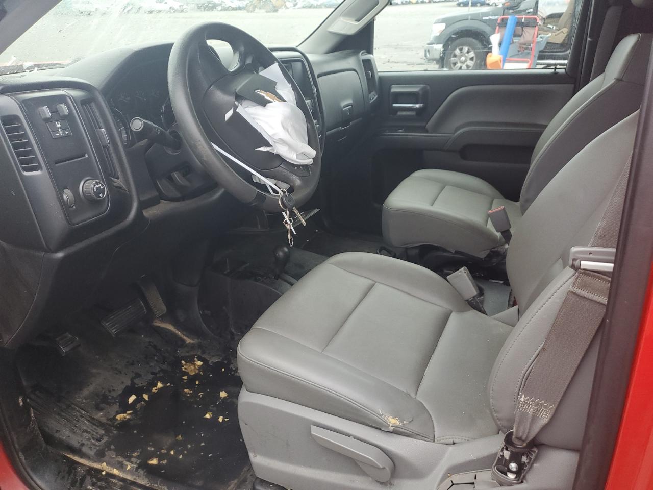 2015 Chevrolet Silverado VIN 1GCNKPECXFZ400602 Copart auction photo, front end / side damage thumbnail 7
