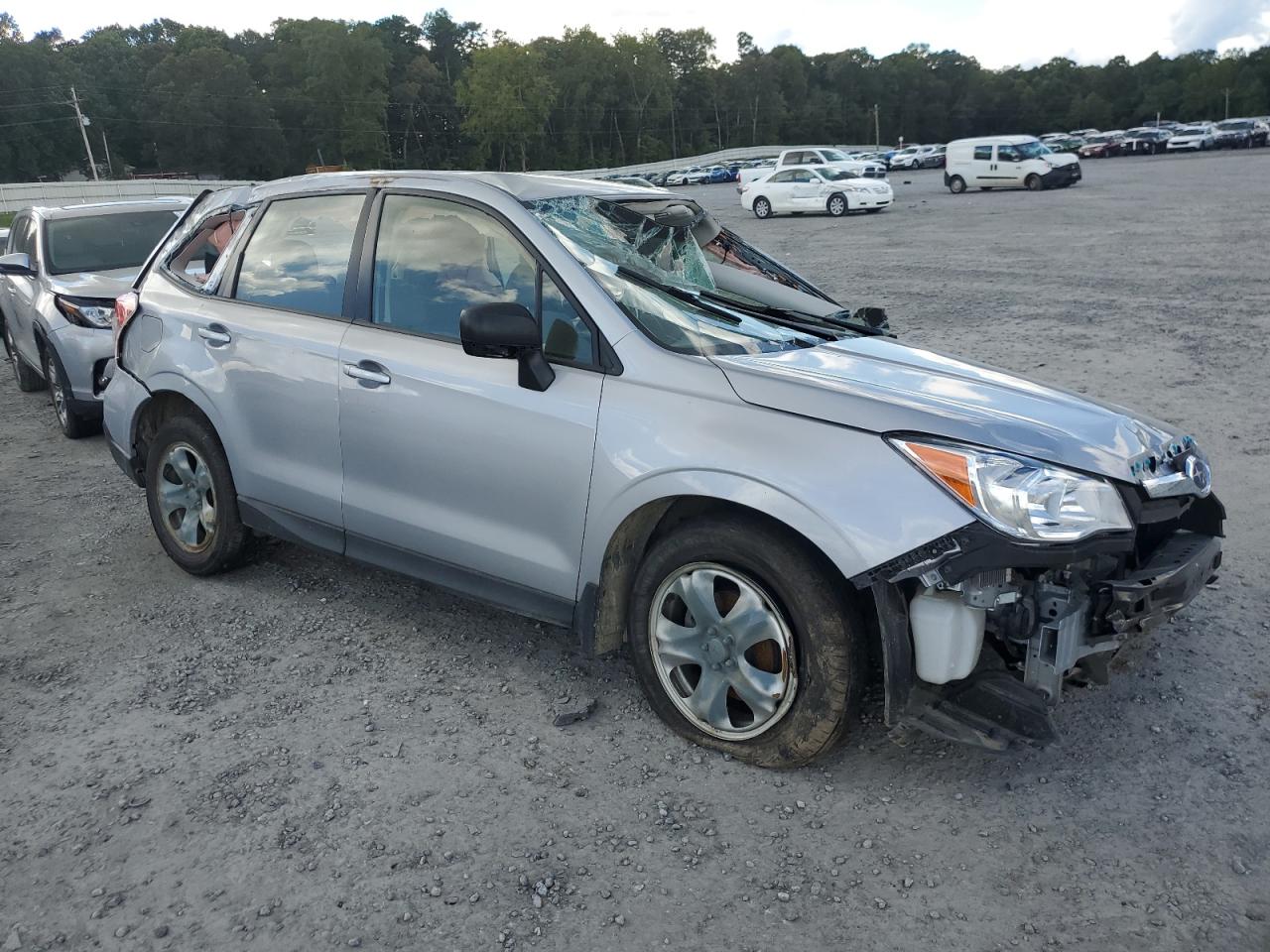 2014 Subaru Forester VIN JF2SJAAC9EH431774 Copart auction photo, all over damage thumbnail 4