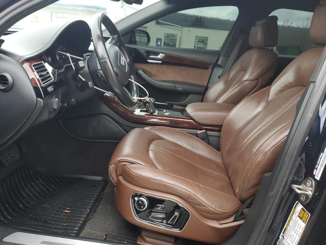 2013 Audi A8 VIN WAURGAFD7DN032551 Copart auction photo, minor dent/scratches damage thumbnail 7