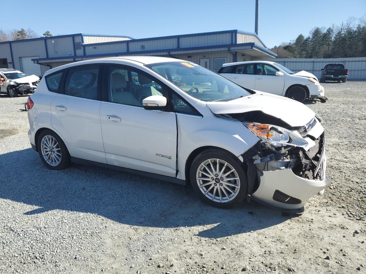 2013 Ford C-MAX VIN 1FADP5BU1DL538260 Copart auction photo, front end damage thumbnail 4