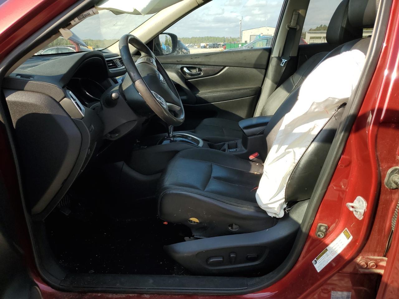 2014 Nissan Rogue VIN 5N1AT2MV2EC835936 Copart auction photo, side damage thumbnail 7