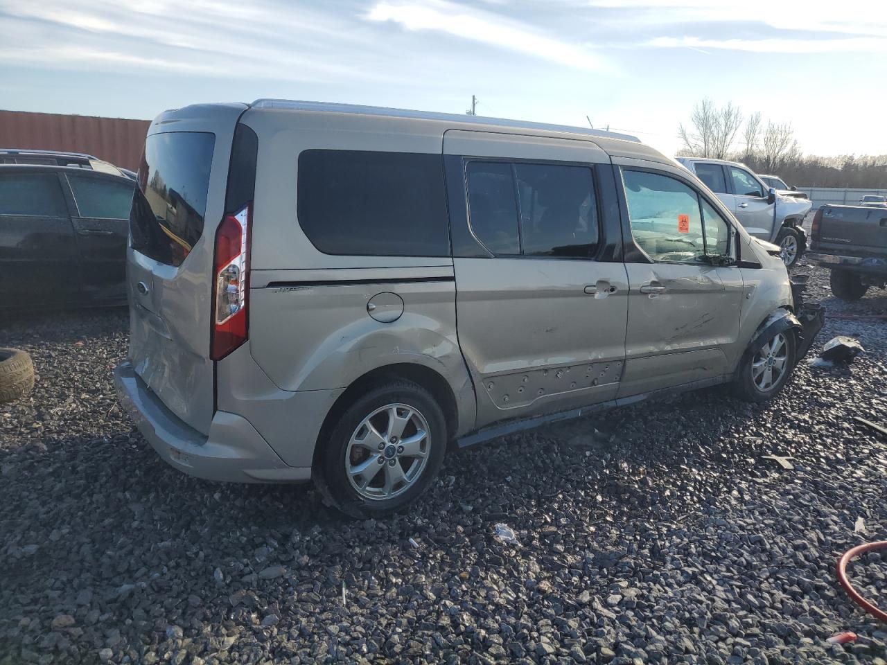 2014 Ford Transit VIN NM0GE9F75E1152721 Copart auction photo, all over damage thumbnail 3