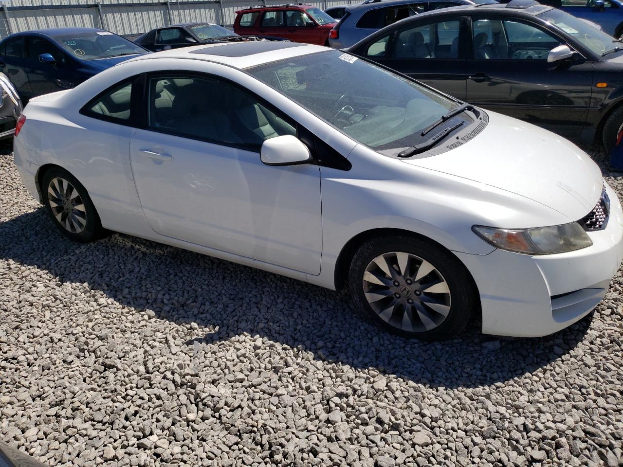 2009 Honda Civic VIN 2HGFG12989H514244 Copart auction photo, front end damage thumbnail 4