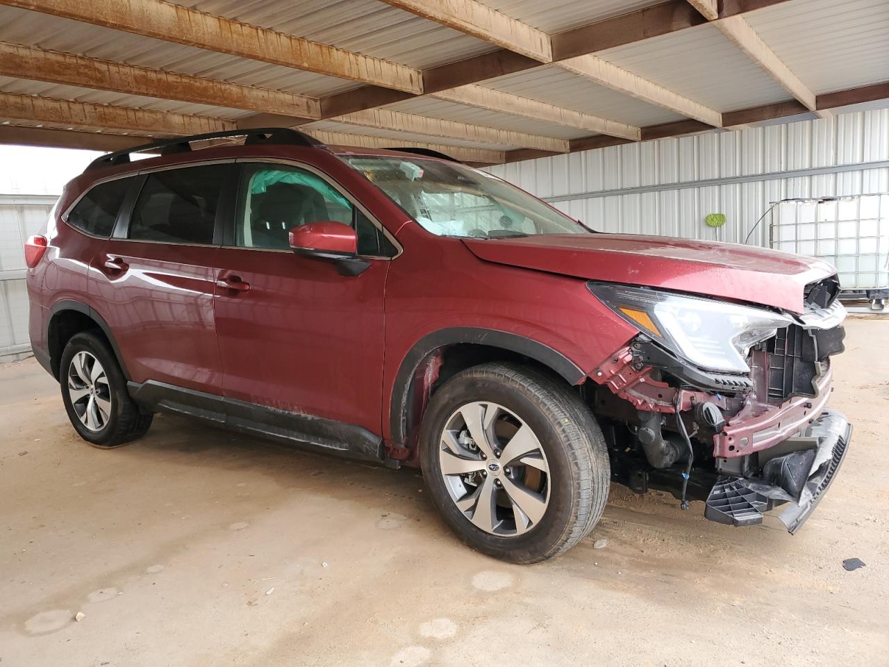 2024 Subaru Ascent VIN 4S4WMAED3R3449079 Copart auction photo, front end / undercarriage damage thumbnail 4