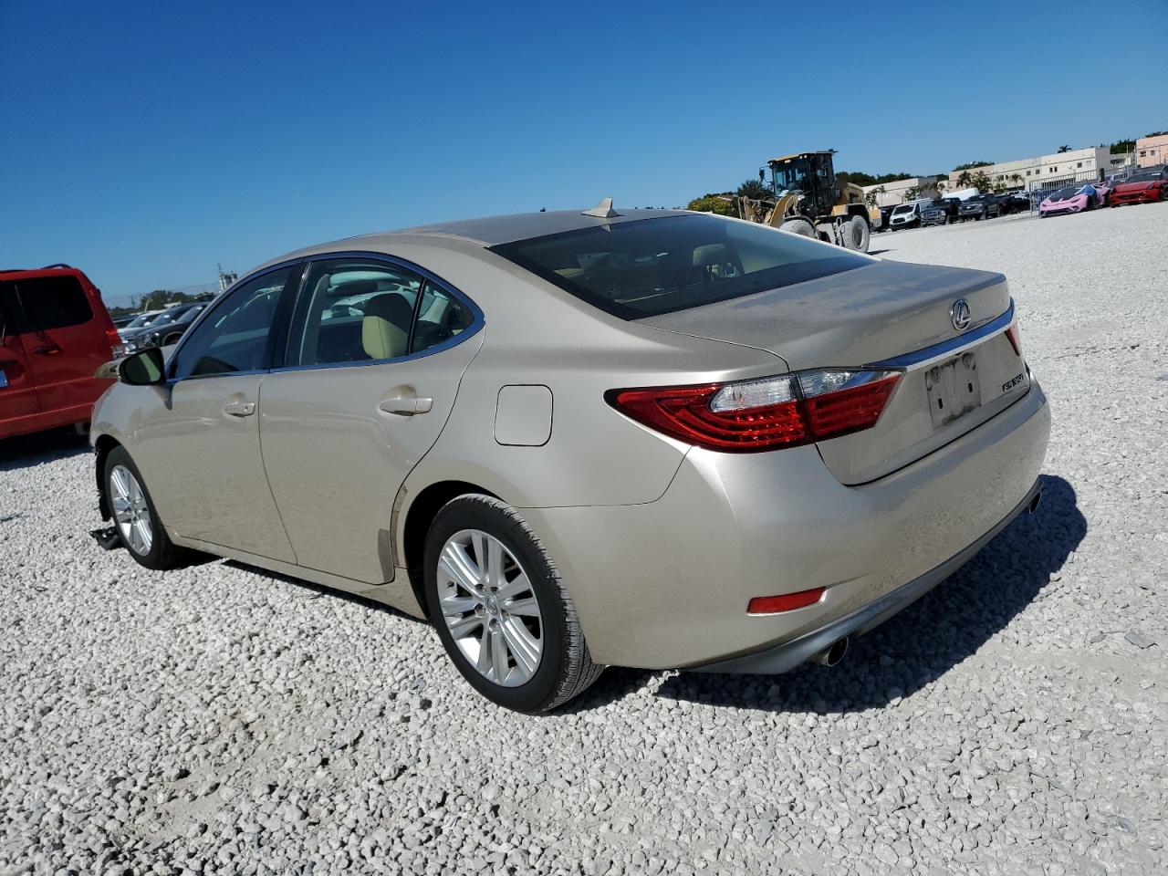 2013 Lexus ES VIN JTHBK1GGXD2012614 Copart auction photo, front end / minor dent/scratches damage thumbnail 2
