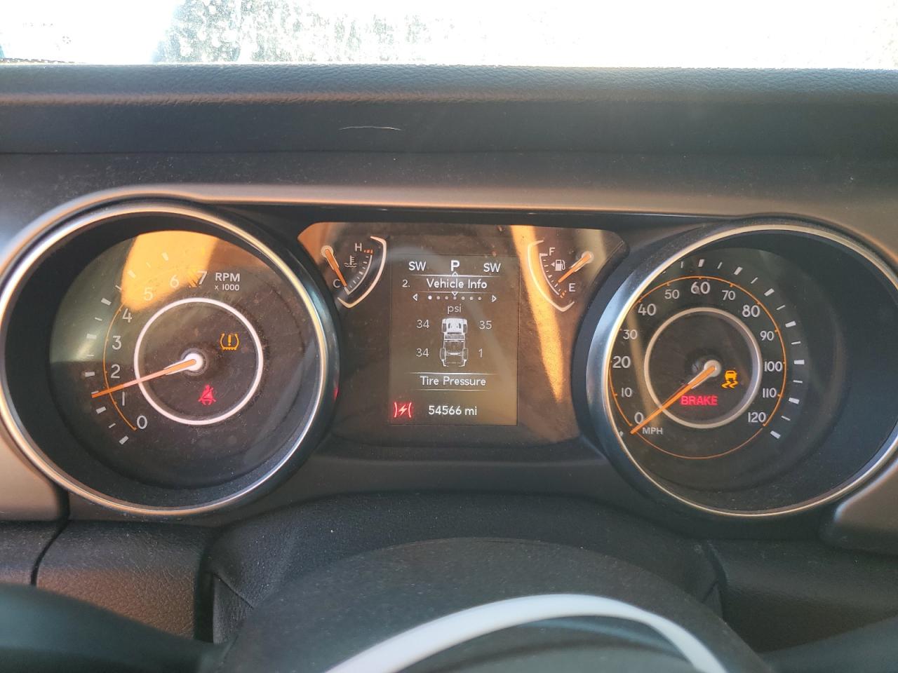 2020 Jeep Wrangler VIN 1C4HJXDGXLW103038 Copart auction photo, all over damage thumbnail 9