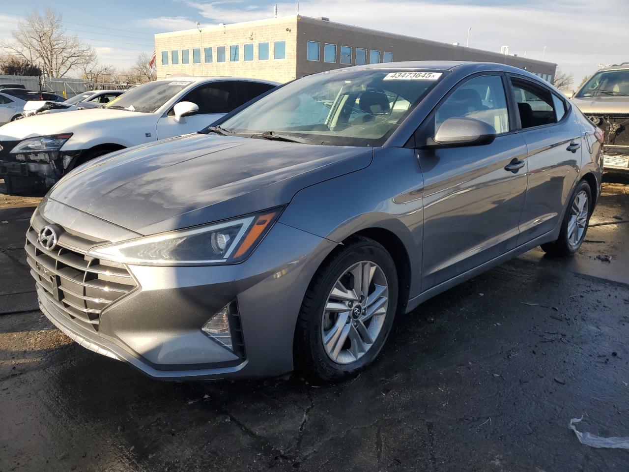 2019 Hyundai Elantra VIN KMHD84LF6KU801203