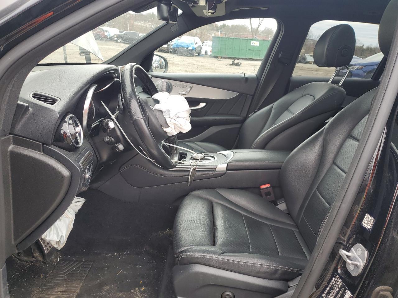 2019 Mercedes-Benz GLC VIN WDC0G4KB2KV197397 Copart auction photo, front end damage thumbnail 7