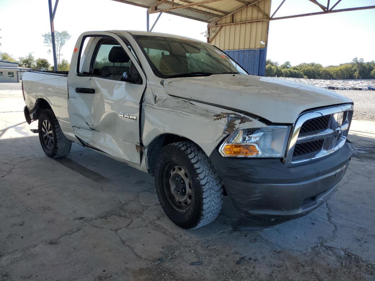 2009 Dodge RAM VIN 1D3HB16K39J503371 Copart auction photo, all over damage thumbnail 4