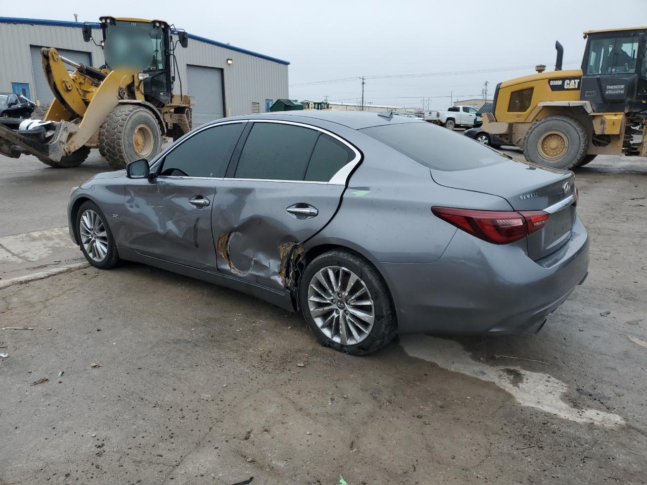 2018 Infiniti Q50 VIN JN1EV7AP4JM367007 Copart auction photo, side / minor dent/scratches damage thumbnail 2