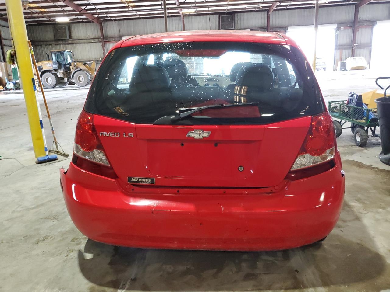 2005 Chevrolet Aveo VIN KL1TD62655B432365 Copart auction photo, rear end / minor dent/scratches damage thumbnail 6