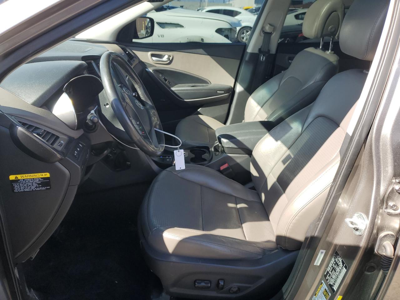 2014 Hyundai Santa Fe VIN 5XYZU3LB6EG210467 Copart auction photo, side / undercarriage damage thumbnail 7