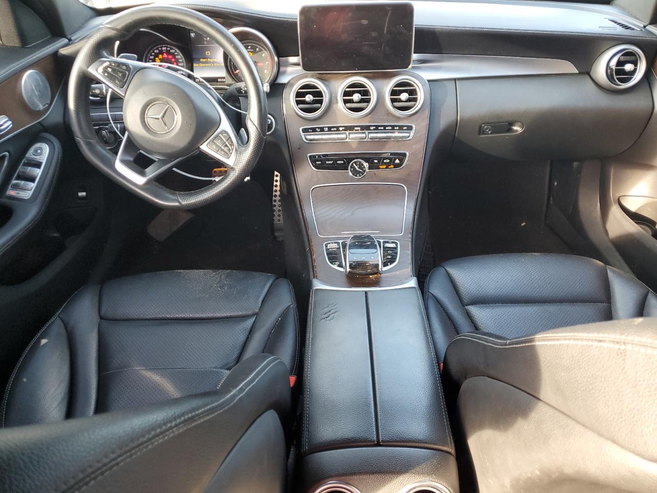 2018 Mercedes-Benz C-klasse VIN 55SWF4JB4JU261116 Copart auction photo, water/flood damage thumbnail 8