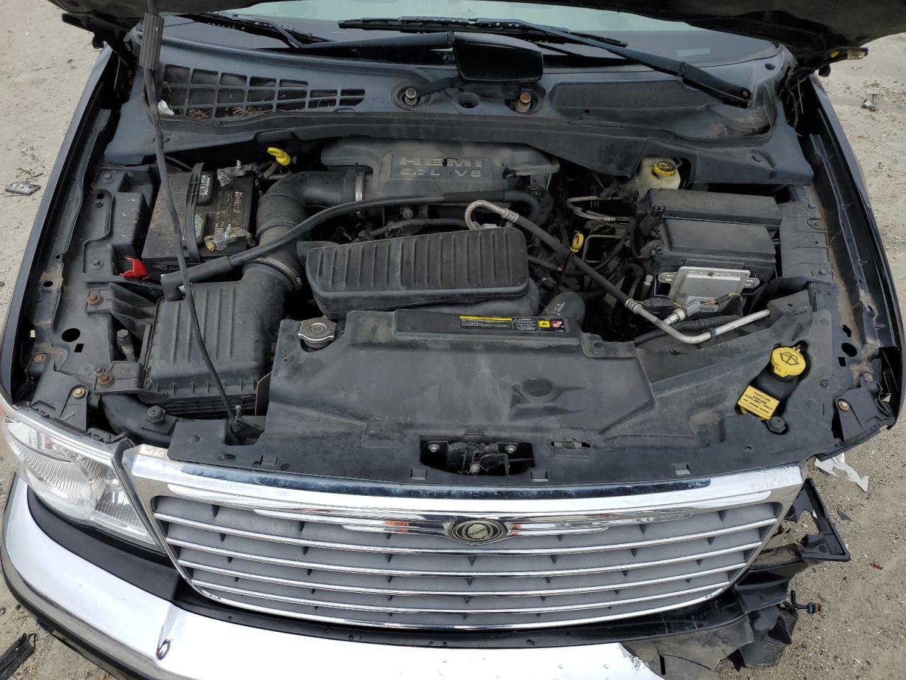 2007 Chrysler Aspen VIN 1A8HW58237F519192 Copart auction photo, front end / side damage thumbnail 12