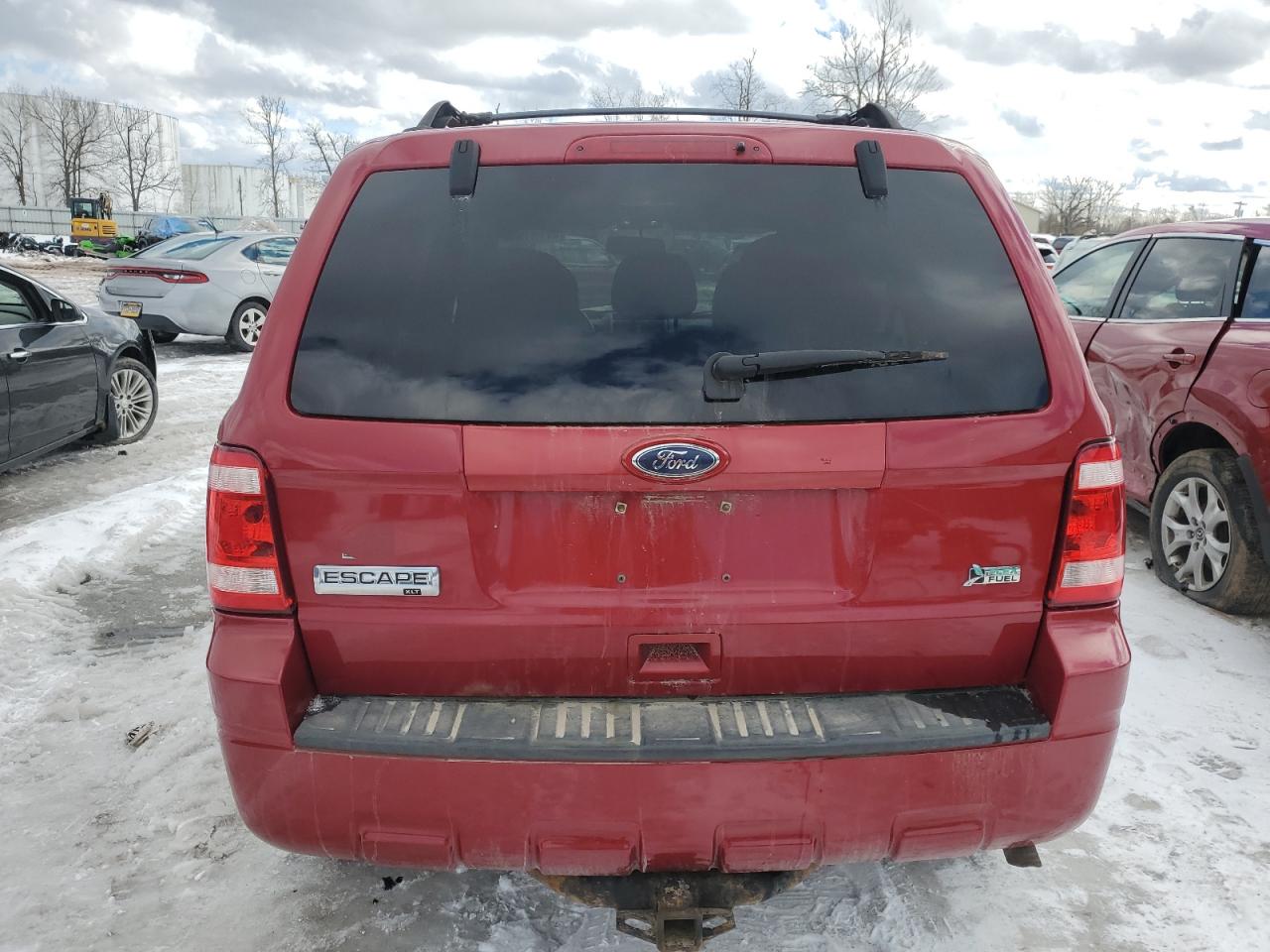 2010 Ford Escape VIN 1FMCU9DG4AKD09307 Copart auction photo, front end damage thumbnail 6