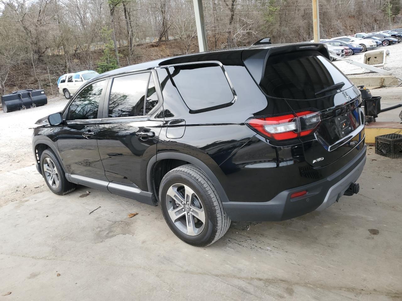 2025 Honda Pilot VIN 5FNYG1H46SB042107 Copart auction photo, front end damage thumbnail 2