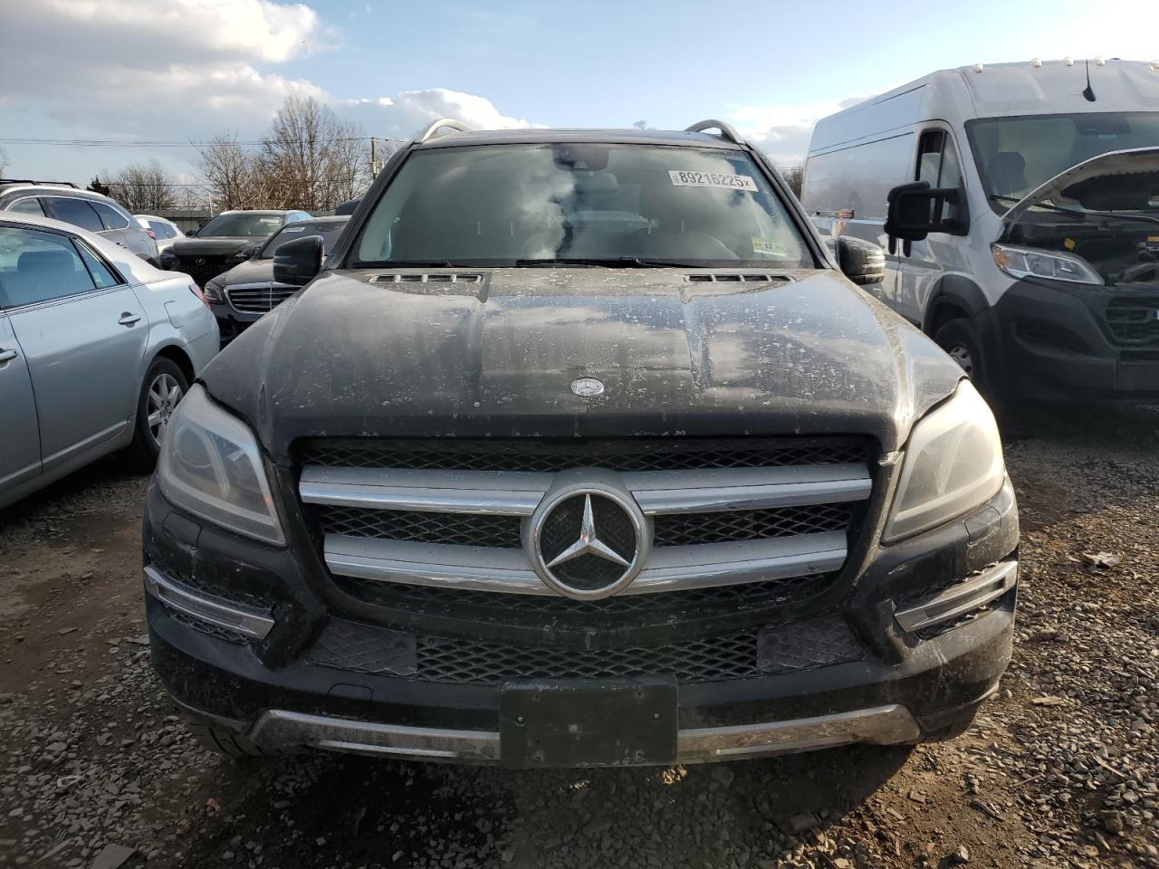 2014 Mercedes-Benz GL-klasse VIN 4JGDF7CE4EA285881 Copart auction photo, side damage thumbnail 5
