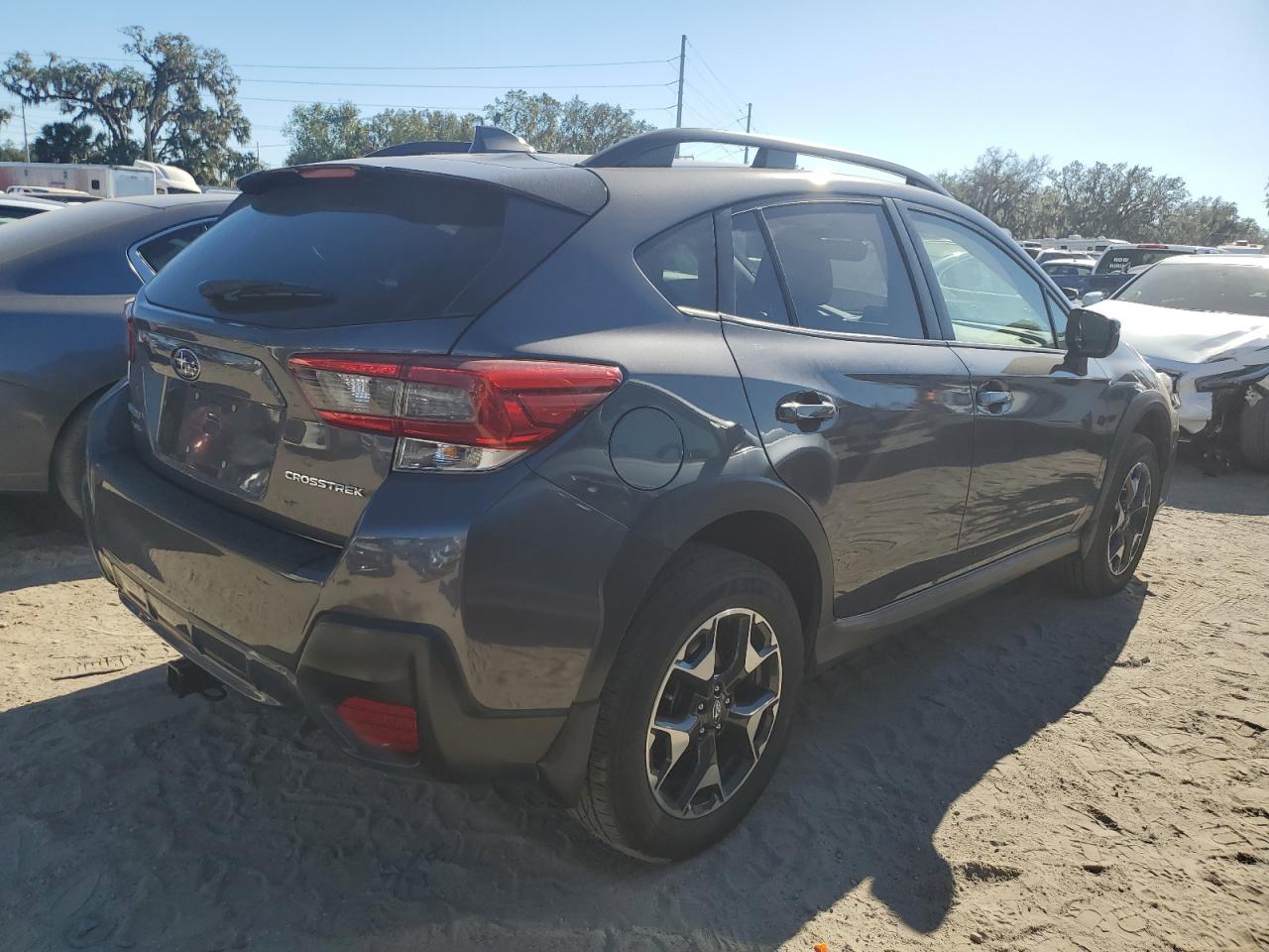 2020 Subaru XV VIN JF2GTAECXL8200826 Copart auction photo, side damage thumbnail 3
