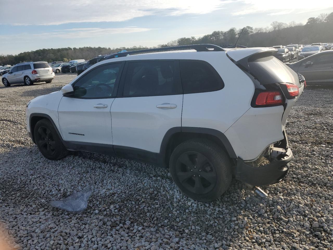 2015 Jeep Grand Cherokee VIN 1C4PJLCBXFW770710 Copart auction photo, rear end / front end damage thumbnail 2