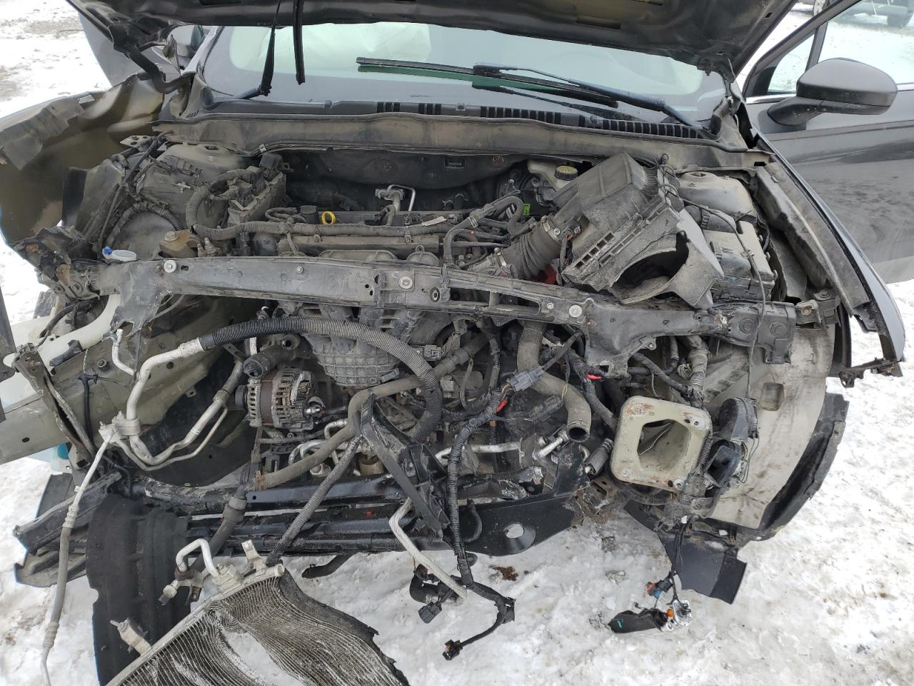2016 Ford Fusion VIN 3FA6P0G75GR225863 Copart auction photo, front end damage thumbnail 13