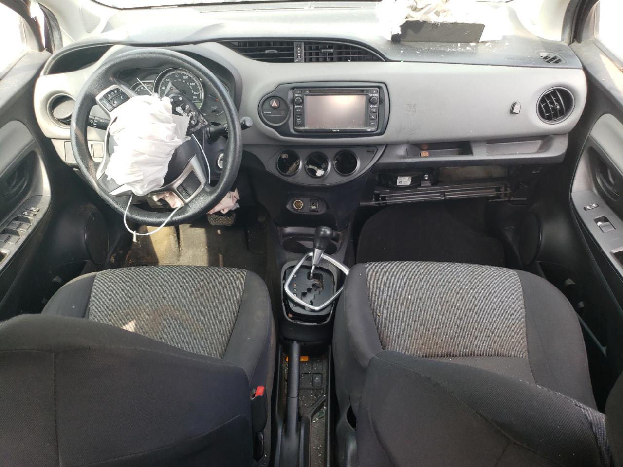 2017 Toyota Yaris VIN VNKKTUD35HA086088 Copart auction photo, front end / side damage thumbnail 8
