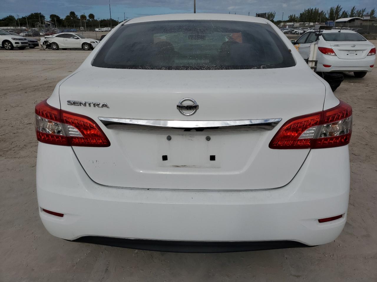 2015 Nissan Sentra VIN 3N1AB7AP6FY310030 Copart auction photo, front end / mechanical damage thumbnail 6
