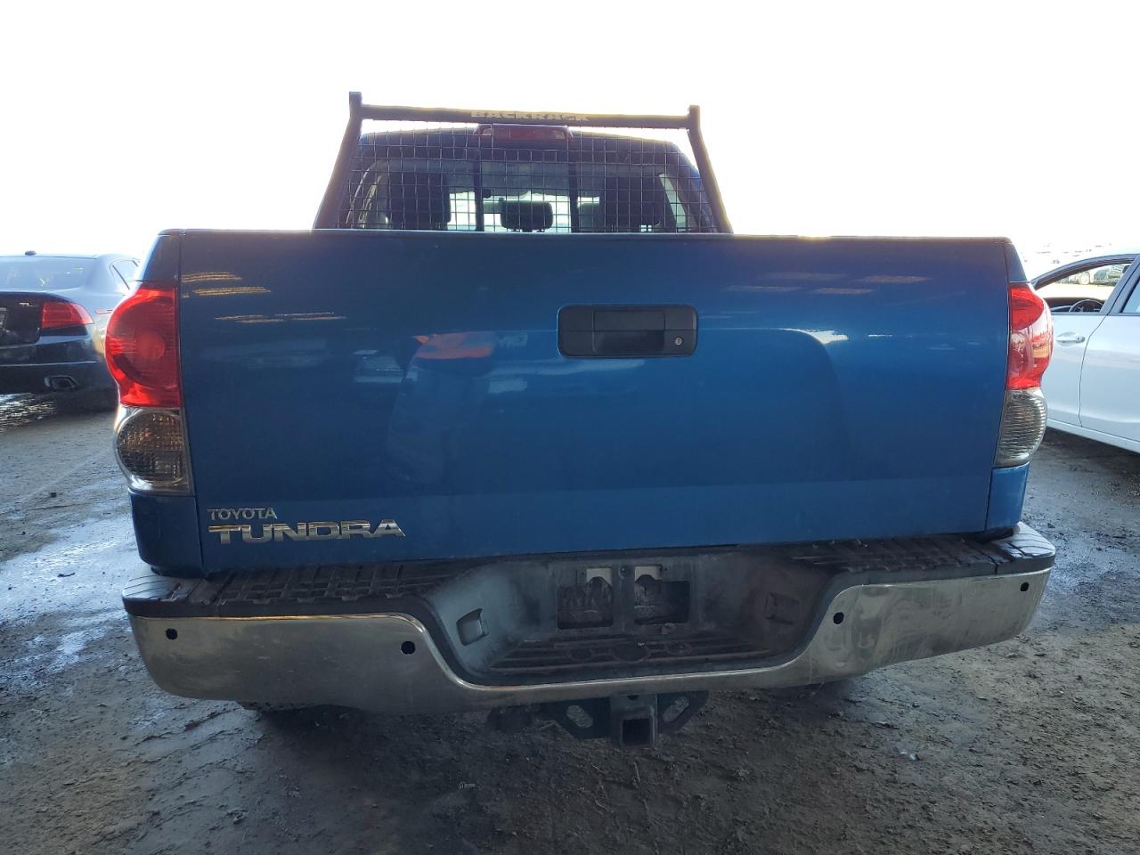 2007 Toyota Tundra VIN 5TFRT54197X015418 Copart auction photo, front end / side damage thumbnail 6
