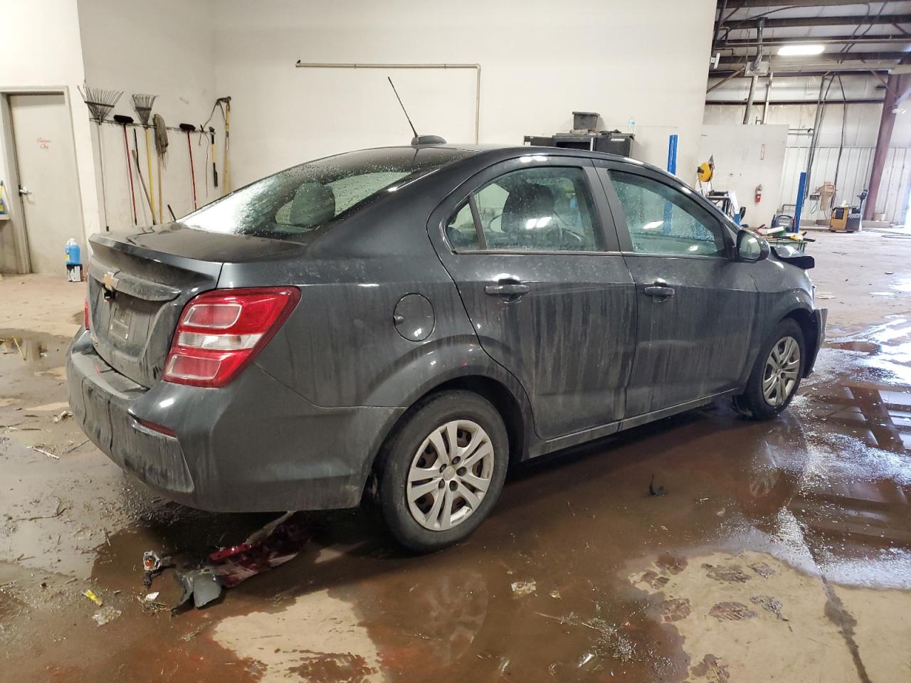 2020 Chevrolet Sonic VIN 1G1JB5SB7L4130521 Copart auction photo, front end damage thumbnail 3