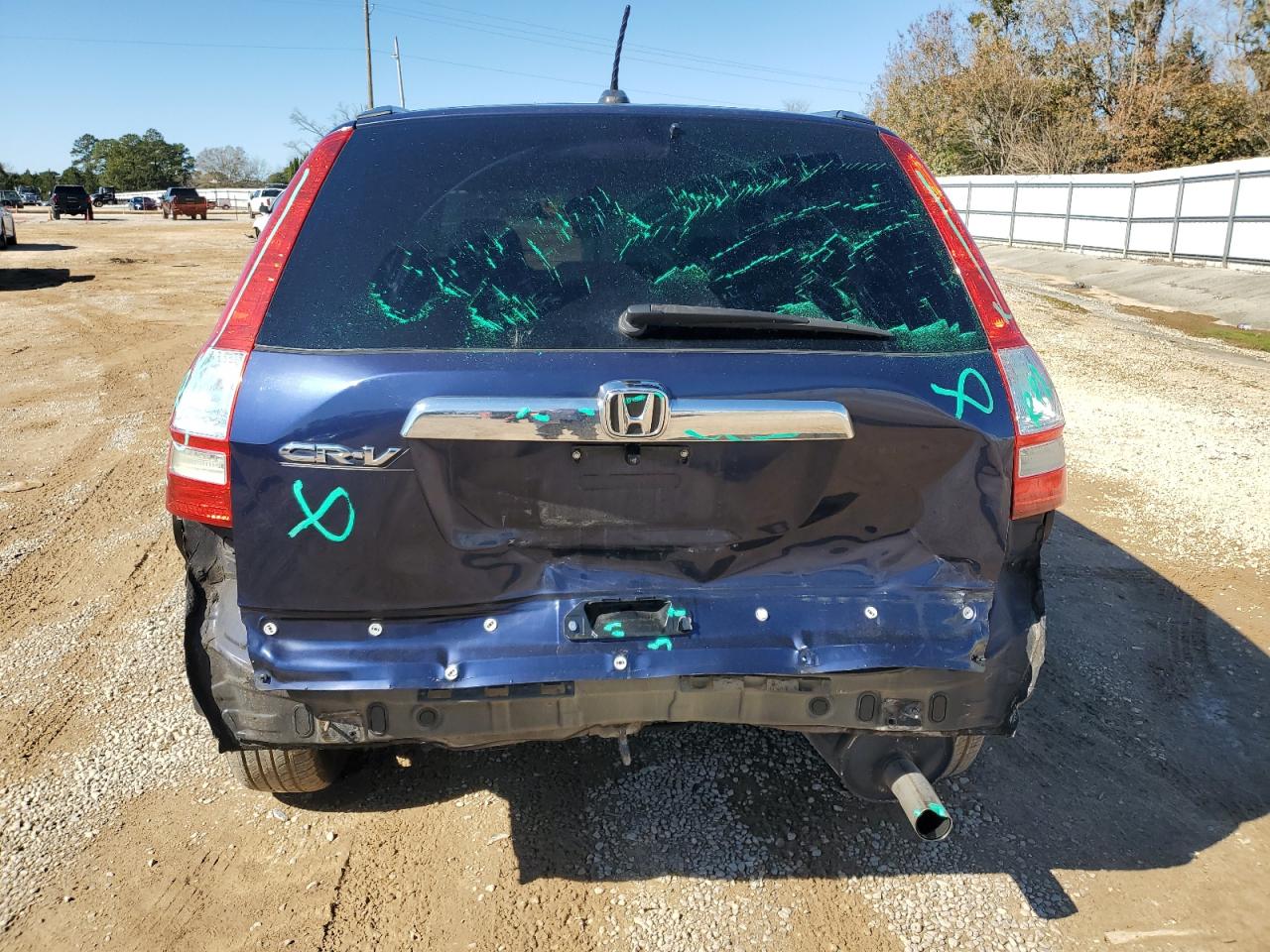2008 Honda CR-V VIN 5J6RE38788L004622 Copart auction photo, rear end damage thumbnail 6