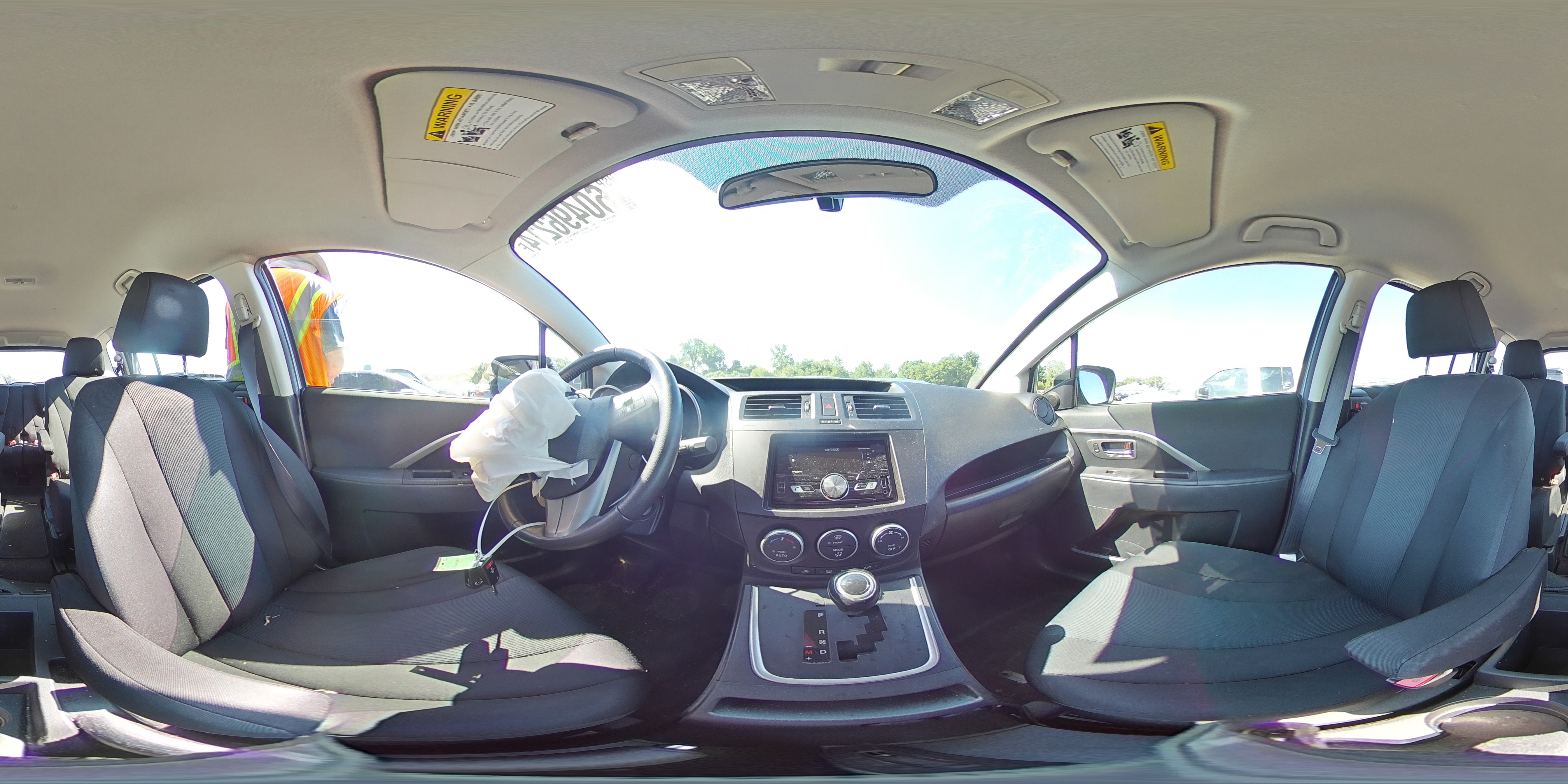 2013 Mazda 5 VIN JM1CW2CL7D0155888 Copart auction photo, front end / minor dent/scratches damage thumbnail 13