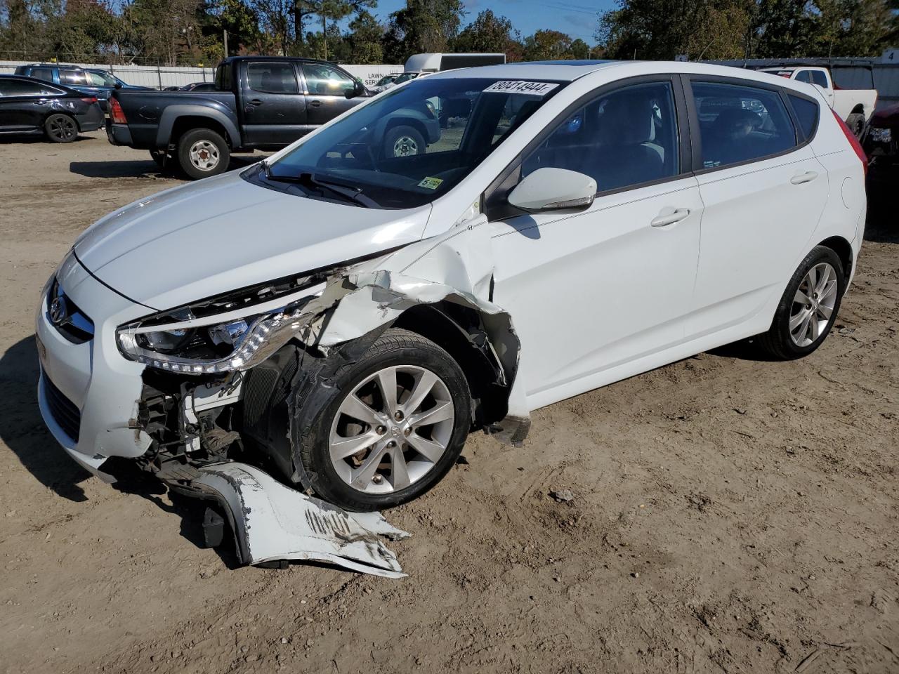 2014 Hyundai Accent VIN KMHCU5AE8EU162396